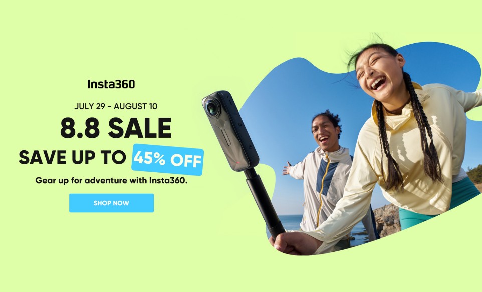 Insta360 8.8 promo